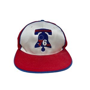 Vintage Philadelphia 76ers Hardwood Classics Wool Hat Fitted 7 1/2 /XL~NBA